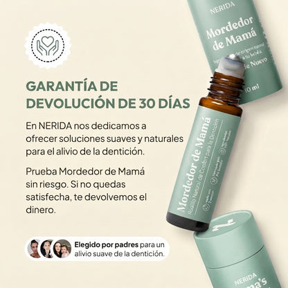 Mordedor de Mamá: Rodillo para la Dentición