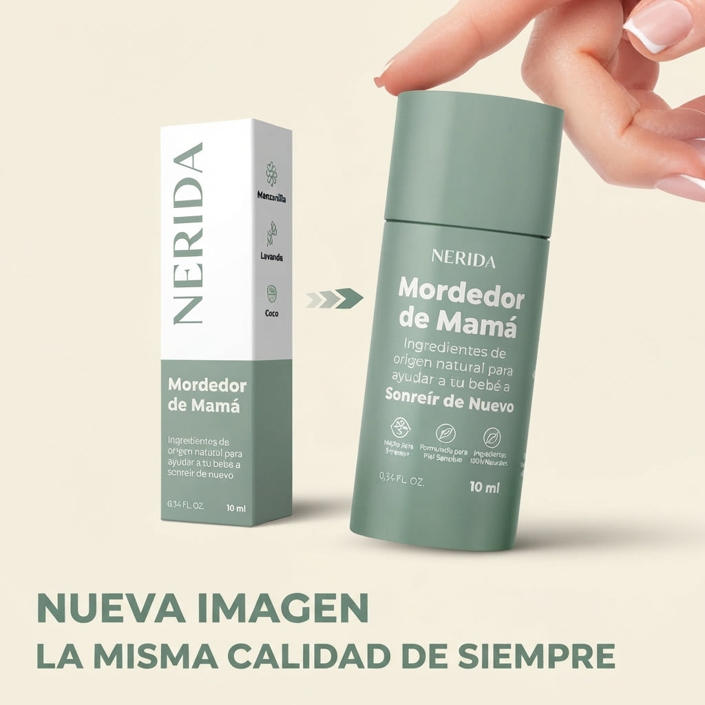 Mordedor de Mamá: Rodillo para la Dentición